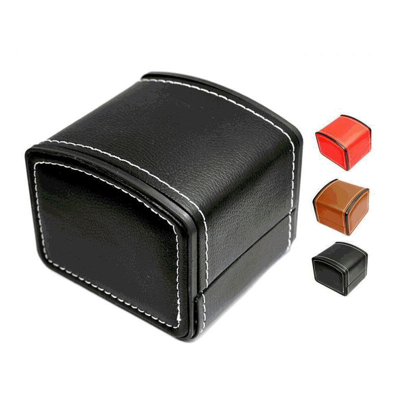 Vintage Jewelry Watches Women - Draagbare Horloge Box Pu Lederen Hoesje