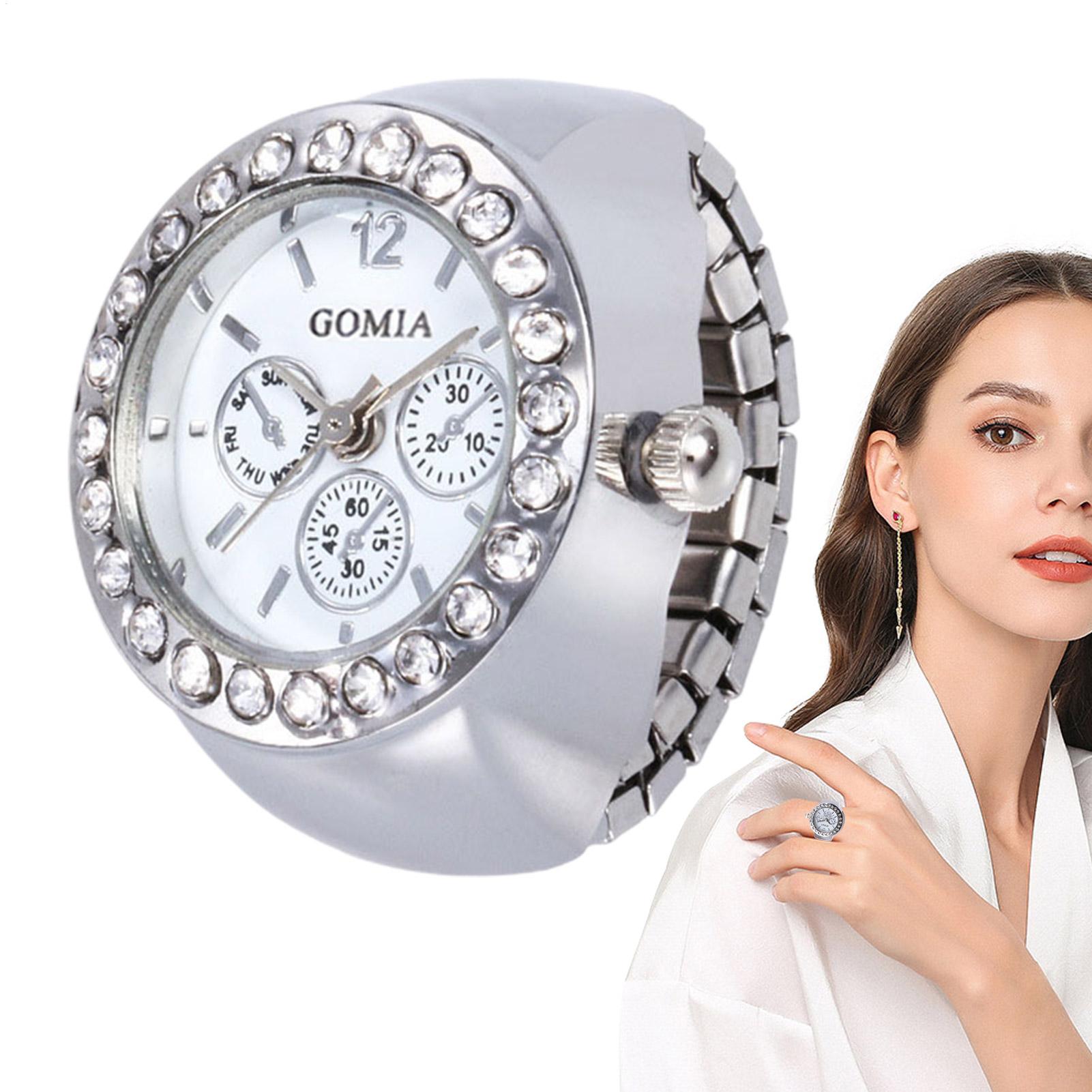 Vintage Jewelry Watches Women - Ringhorloges voor vrouwen, vintage quartz horloge,