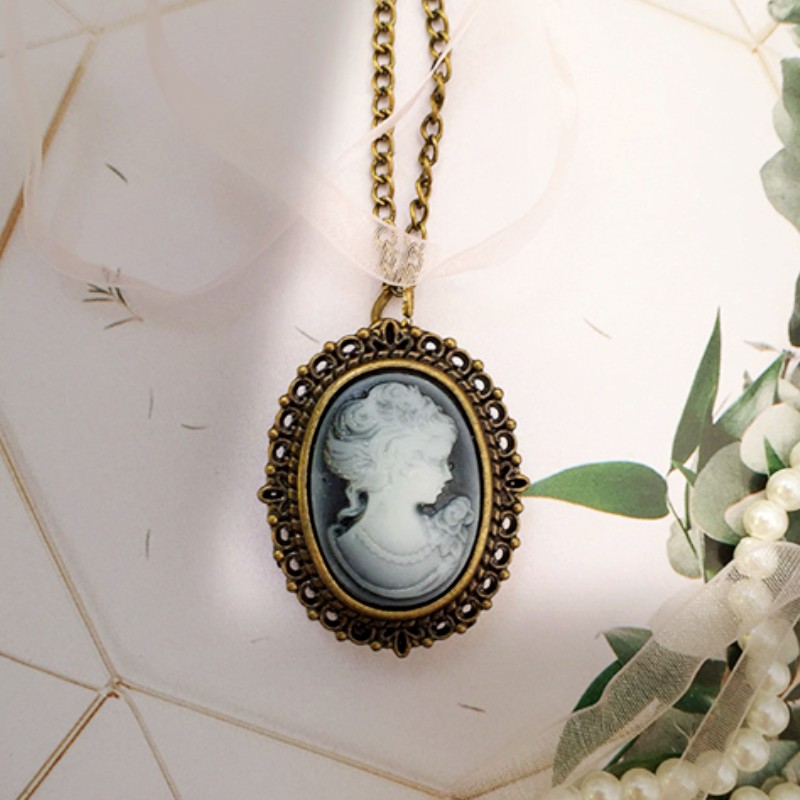 Vintage Jewelry Watches Women - Vintage sieraden accessoires ovale ketting ketting