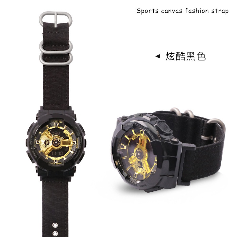 16mm Katoenen Canvas Nylon Ver - Casio Watch G-Shock Dw-5600 recensie en prijs