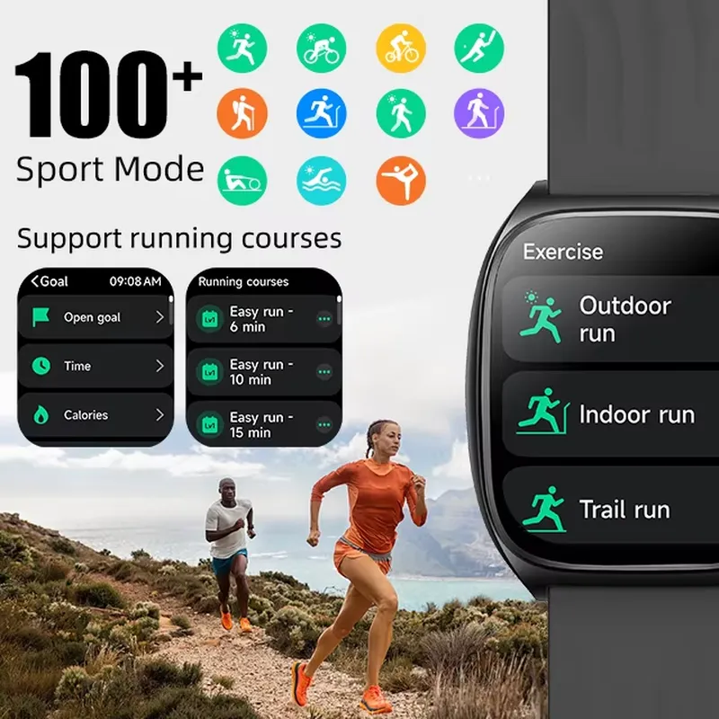 2025 Mode Mannen Smartwatch Fa - Smartwatch recensie en prijs