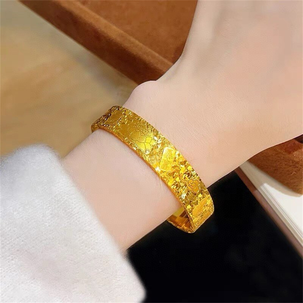 Unisex 14K verguld roestvrijst - Cuff Bangle Bracelet recensie en prijs