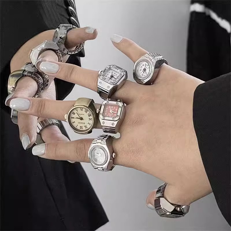Vintage zilveren mini punk hor - Vintage Jewelry Watches Women recensie en prijs