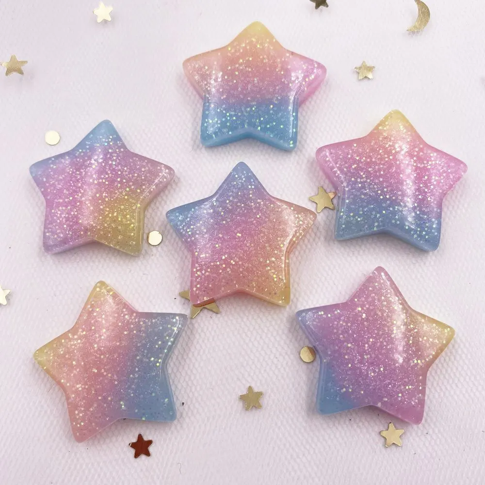10PCS Glitter Kawaii Hars Kleu - Paradise Jewelry & Watches Llc recensie en prijs