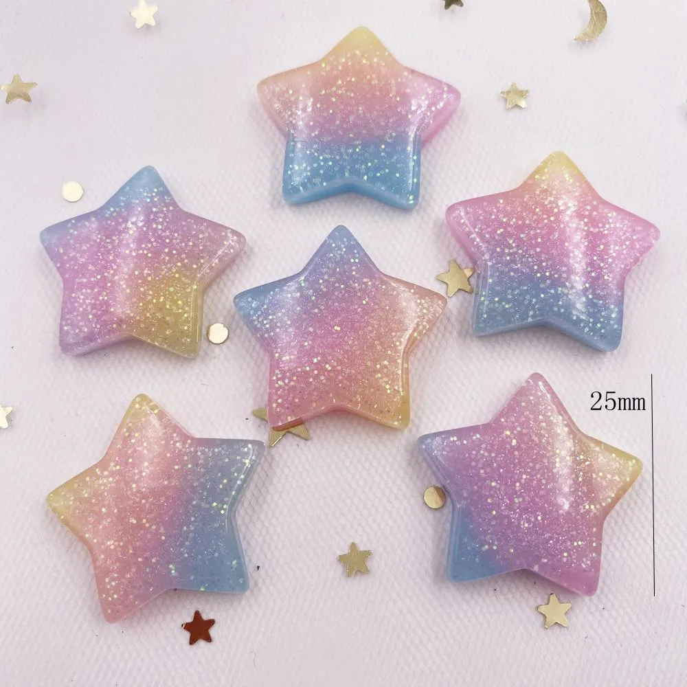 10PCS Glitter Kawaii Hars Kleu - Paradise Jewelry & Watches Llc recensie en prijs