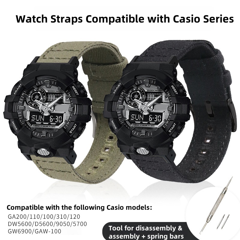 Nylon Band Voor Casio 16 Mm Ho - Casio Watch G-Shock Dw-5600 recensie en prijs