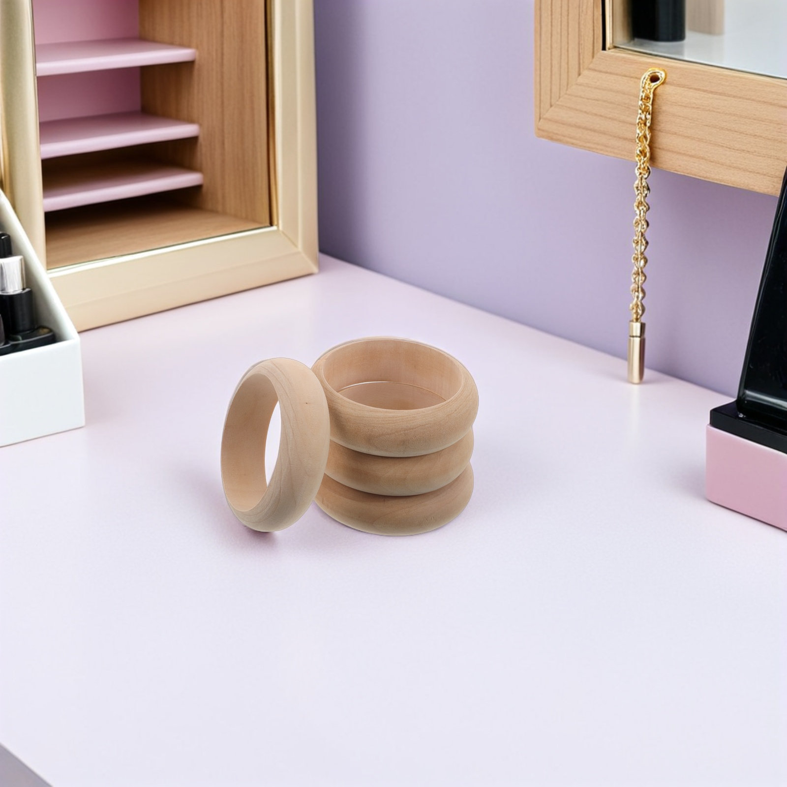 4 stuks natuurlijke houten arm - Cuff Bangle Bracelet recensie en prijs