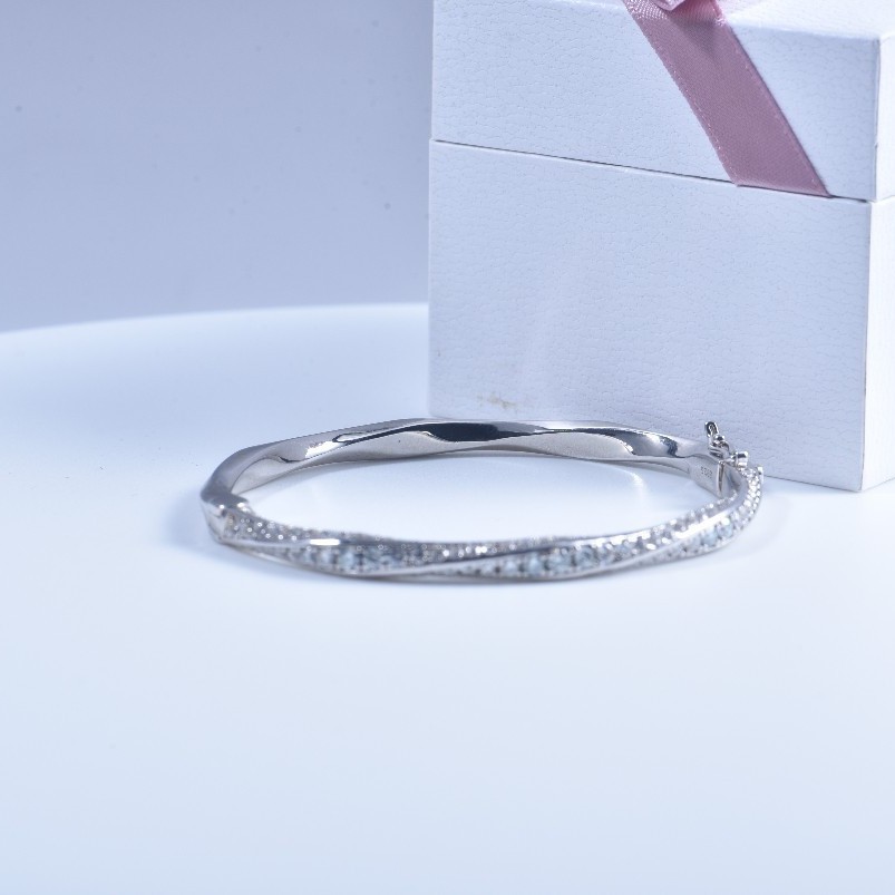 s925 Sterling zilveren armband - Cuff Bangle Bracelet recensie en prijs