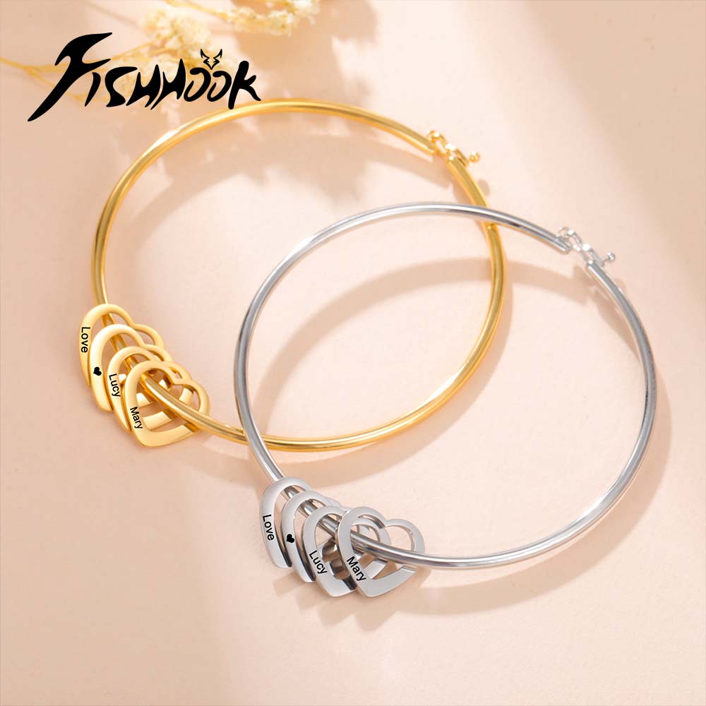 Paar Vriend Zus Hart Naam Gepe - Cuff Bangle Bracelet recensie en prijs