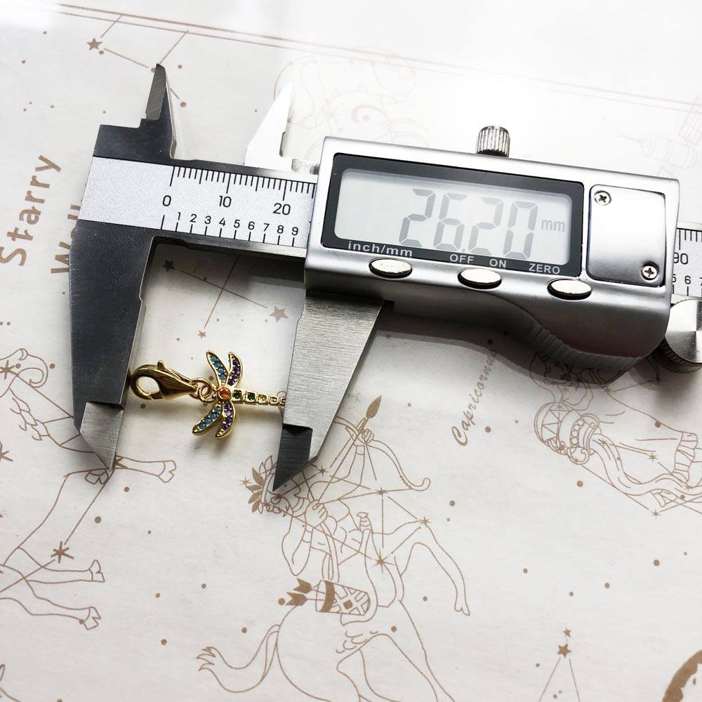 Dragonfly Charm Hanger Herfst  - Paradise Jewelry & Watches Llc recensie en prijs