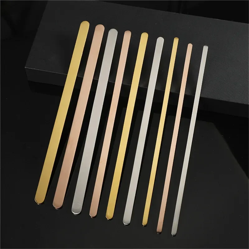 Rvs Rechte Manchet Bangle Blan - Cuff Bangle Bracelet recensie en prijs